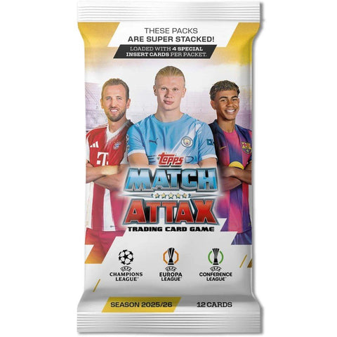 Topps UCC Match Attax 2025/2026 Edition Trading Card Pack