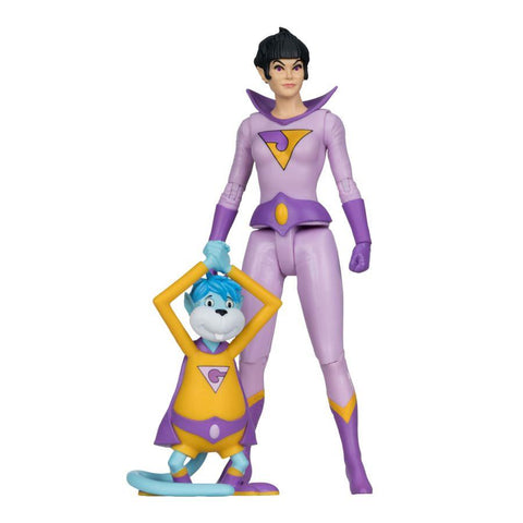 DC Comics - Jayna And Gleek 6" Retro Super Friends Figure (McFarlane Toys)