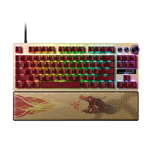 Razer Huntsman V3 Pro Tenkeyless Analog Optical Esports Keyboard Counter-Strike 2 Edition
