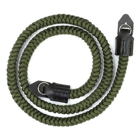 XCD Camera Braided Neck Rope Strap (Olive)