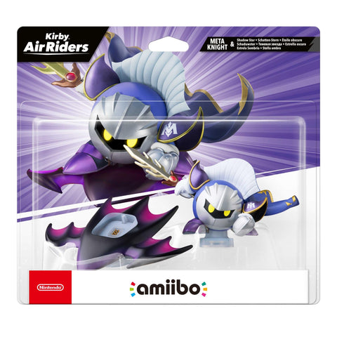 Nintendo amiibo Kirby Air Riders - Meta Knight & Shadow Star