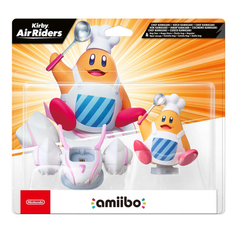Nintendo amiibo Kirby Air Riders - Chef Kawasaki & Hop Star