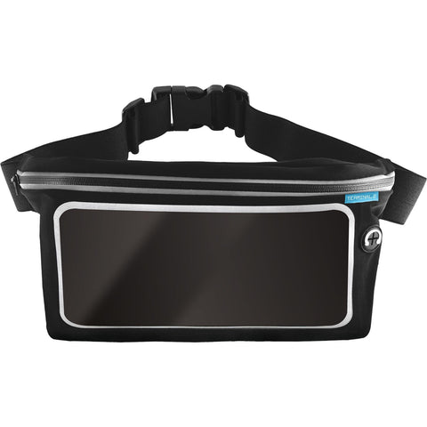 Terminal 2 Water Resistant Mobile Phone Waist Pouch (Black)