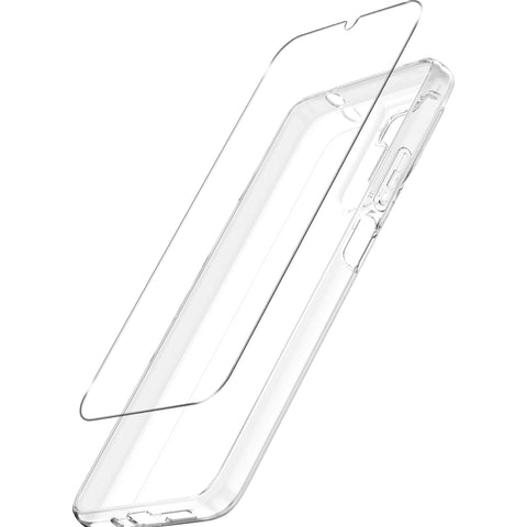 ITSKINS Essentials Bundle Case with Screen Protector for moto g06 (Clear)