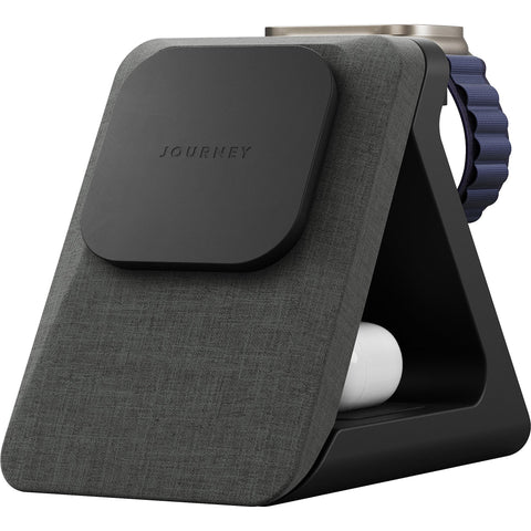 Journey Summit Ultra 3-in-1 Qi2 25W Wireless Charger (Black)