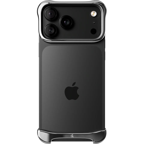 Arc Pulse iPhone 17 Pro Max Aluminium Protector (Polished Silver)
