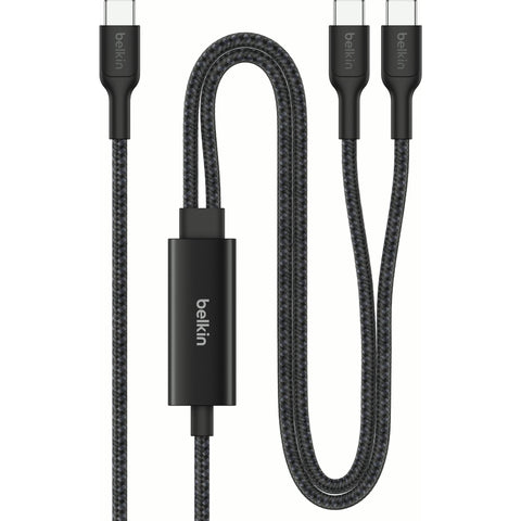 Belkin BoostCharge Pro 140W Dual USB-C to C Cable 1.5m (Black)