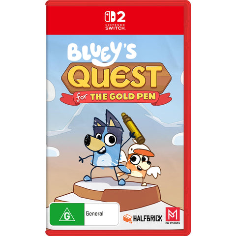 Bluey's Quest for the Gold Pen