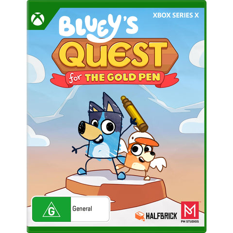 Bluey's Quest for the Gold Pen