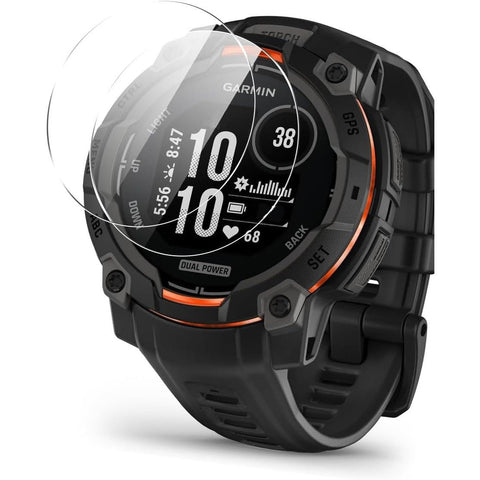 Monster Garmin Instinct 3 45mm Glass Screen Protector (2 Pack)