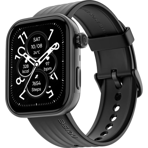 Noise ColorFit Pro 6 Smartwatch (Jet Black)
