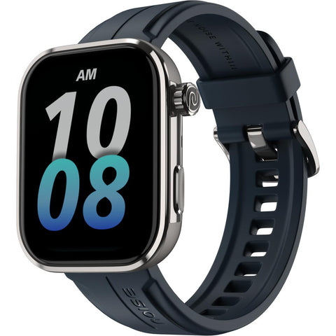 Noise ColorFit Pro 6 Max Smartwatch (Blue Titanium)
