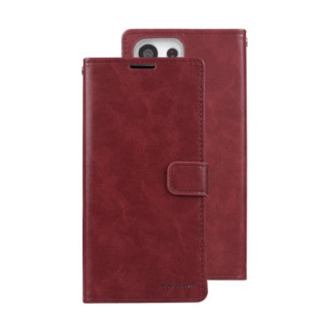 Goospery Bluemoon Diary for Samsung Galaxy S23 Ultra - Wine