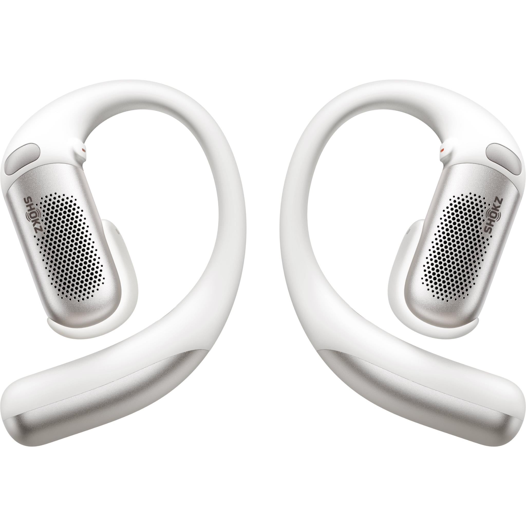 Shokz Openfit Pro Wireless Open-Ear Headphones in White - JB Hi-Fi