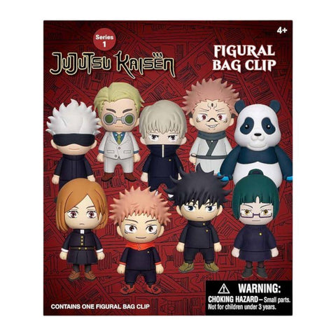 Jujutsu Kaisen - 3D PVC Bag Clip Series 1 (Blind Bag)
