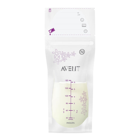 Philips Avent 180ML Breast Milk Storage Bags (25 Pack)
