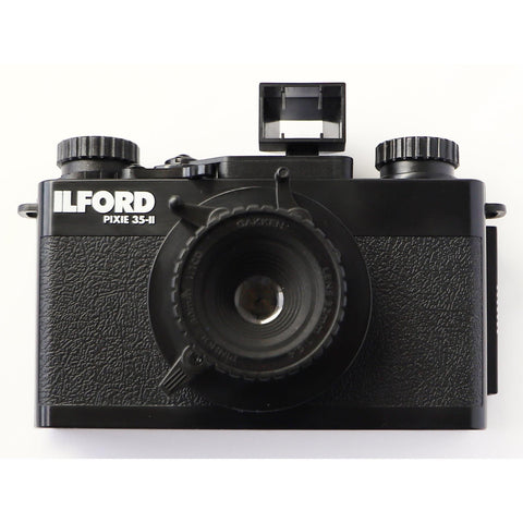 Ilford PIXIE 35 II Premium Film Camera with Half Frame Adaptor