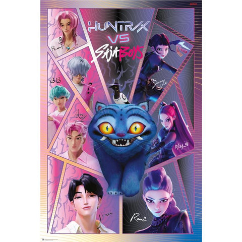 KPop Demon Hunters - Broken Glass Poster