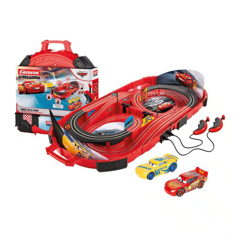 Carrera First Speed Arena Disney Pixar: Cars in Carry Case