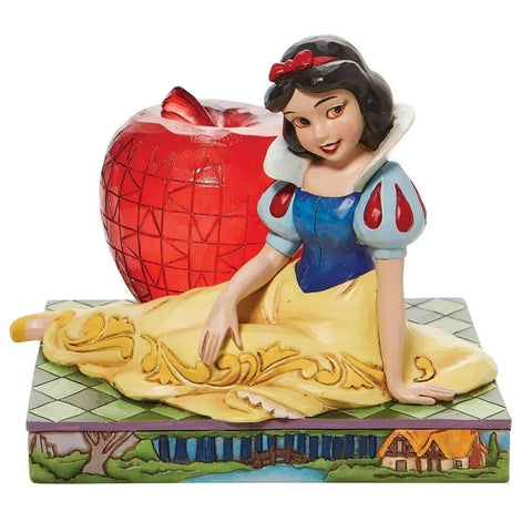 Jim Shore Disney Traditions - Snow White and The Seven Dwarfs - Snow White and Apple