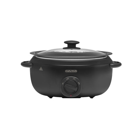 Morphy Richards 6.5L Sear and Stew Slow Cooker (Matte Black)