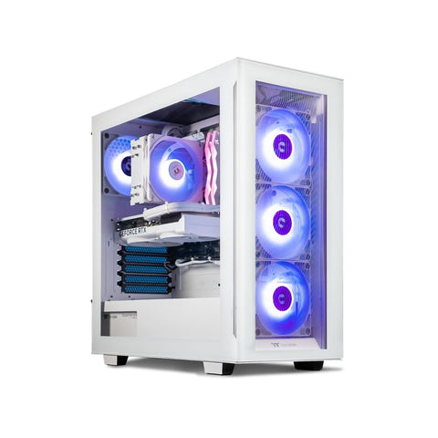 Thermaltake Infinity Pro V7 Snow Gaming Desktop PC (Intel 14600KF / RTX 5070 / 32GB RAM)