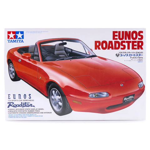 Tamiya 1/24 Mazda Eunos Roadster/MX-5 Scaled Plastic Model Kit
