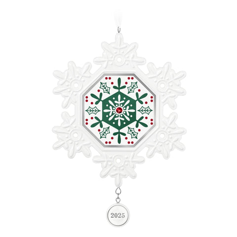 2025 Snowflake - Hallmark Keepsake Christmas Ornament