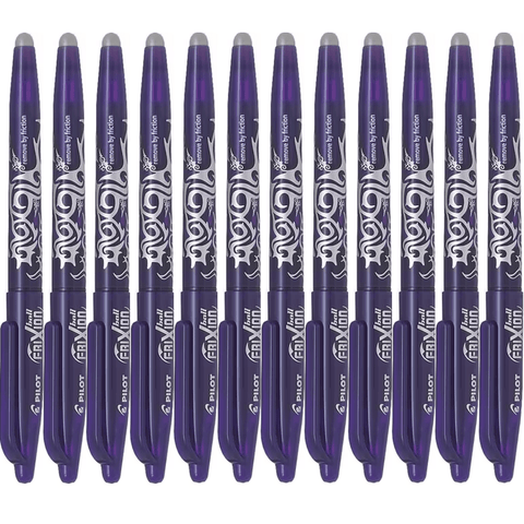 Pilot Frixion Erasable Gel Ink Pen 0.7mm (Violet Purple) [Box 12]