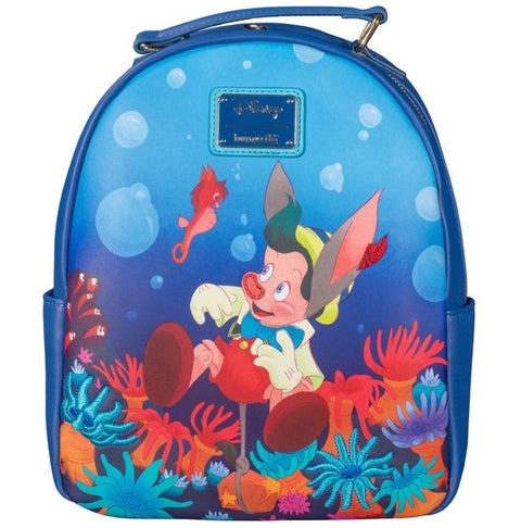 Loungefly Disney Pinocchio - Coral US Exclusive Mini Backpack
