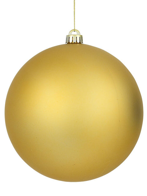 Christmas Warehouse - DECRBA27 Imperial Gold Metallic Majestic Large Display Bauble | 20cm Gold