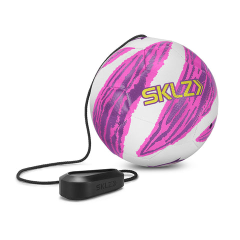 SKLZ Star-Kick Touch Soccer Ball Trainer Size 1 Pink Portable Design 360 Swivel