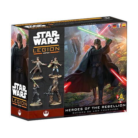 Atomic Mass Games Star Wars Legion Heroes of the Rebellion Character Pack