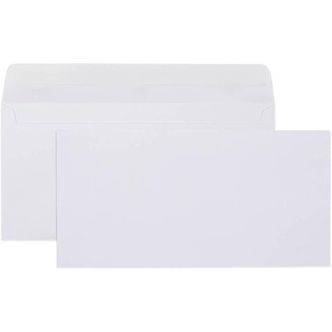 Cumberland DL Envelopes Plain Face Strip Seal 80GSM 110x220mm White Box 500