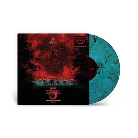 Stranger Things 5 (Soundtrack From The Netflix Series) (JB Hi-Fi AU Exclusive Sea Blue Smoke Vinyl)