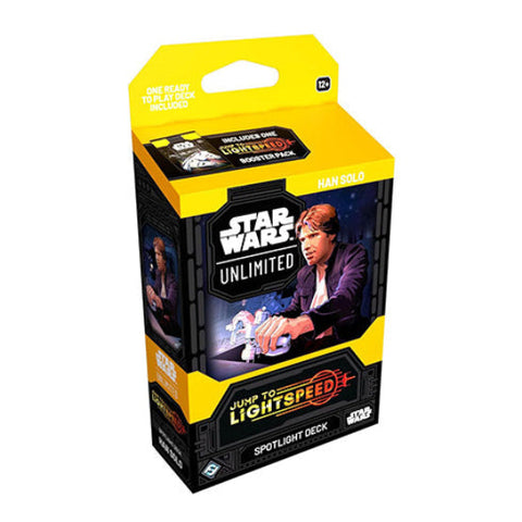 Fantasy Flight Games Star Wars Unlimited Jump to Lightspeed Han Solo Spotlight Deck