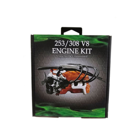 DDA 1:24 Scale A9X/LX SS 253/308 V8 Engine Plastic Kit Accessory