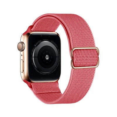 Redefine Stretchy Nylon Band for Apple Watch 42-49mm - Hot Pink