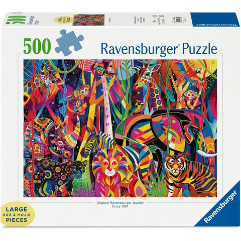 Ravensburger 500pc Jeweled Jungle Puzzle