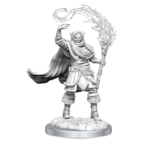 Wizkids D&D Nolzurs Marvelous Unpainted Miniatures Elf Cleric Male