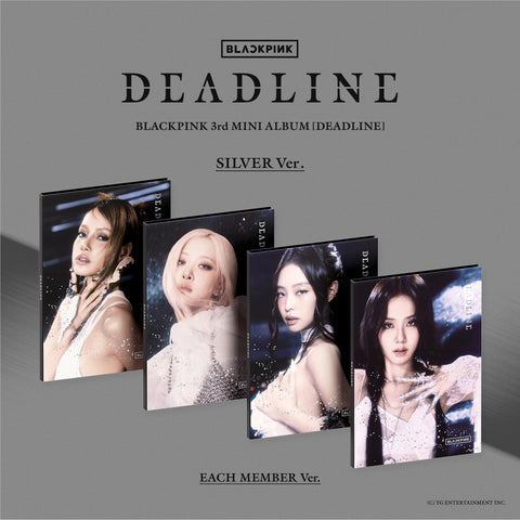 BLACKPINK 3rd MINI ALBUM [DEADLINE] SILVER Ver._JENNIE