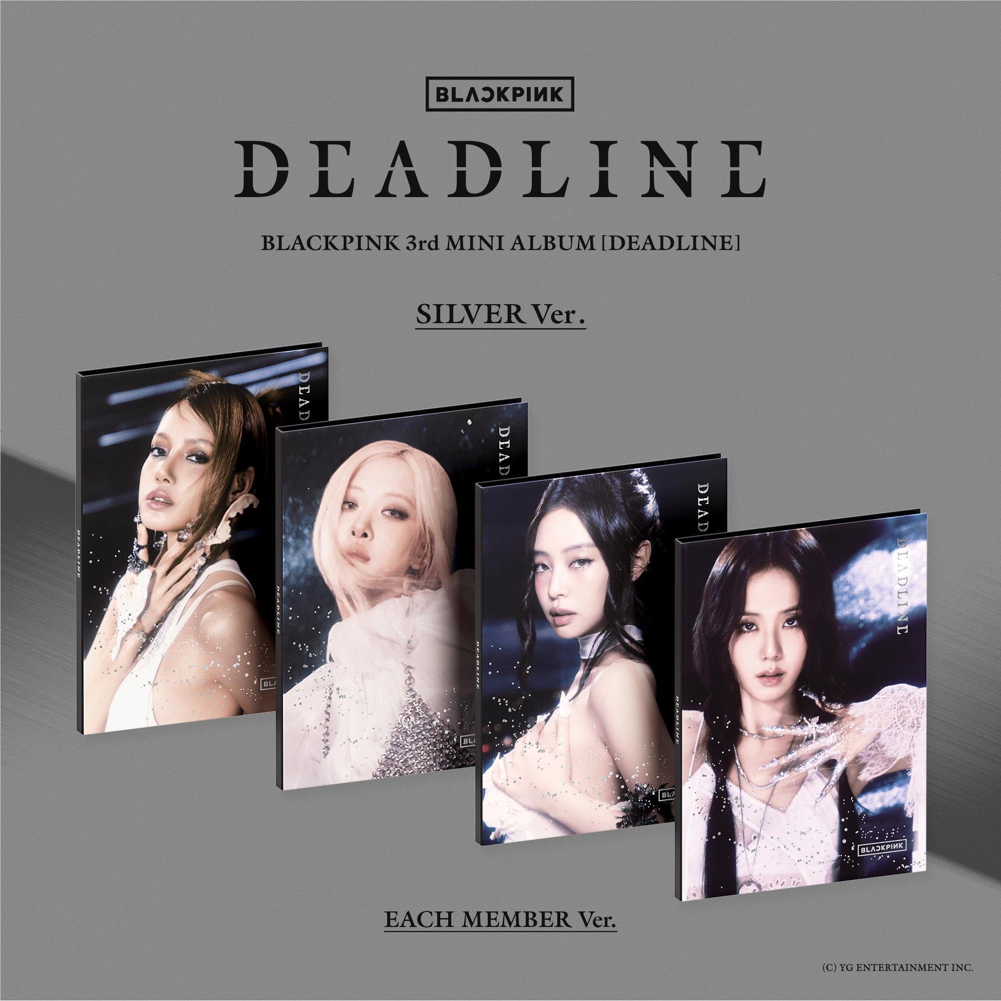 BLACKPINK 3rd MINI ALBUM [DEADLINE] SILVER Ver._ROSÉ - JB Hi-Fi