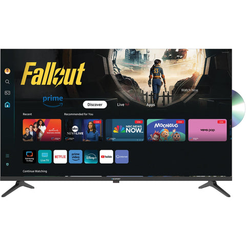 Blaupunkt 40" Full HD TV with Tizen OS DVD Player and 12V Car Charger