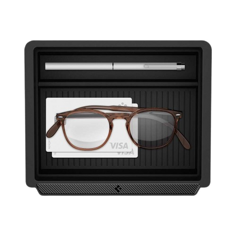 SPIGEN Tesla Model Y Juniper (2025-2026) Y L TO220SH Sliding Center Console Tray (Carbon Edition)