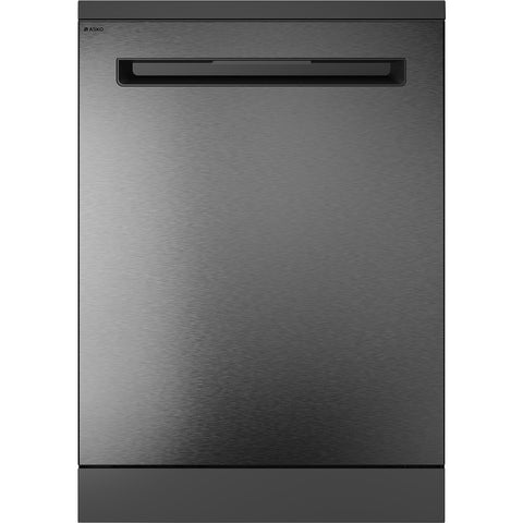 ASKO HDFS143B.BS.AU 14-Place Setting Freestanding Dishwasher (Black Steel)