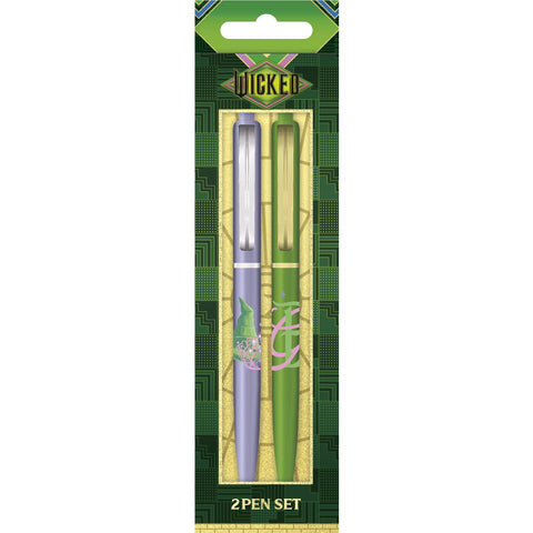 Wicked - Glinda & Elphaba 2 Pen Set