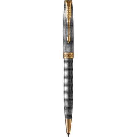 Parker Sonnet Trim Ballpoint Pen Medium Nib Gift Box Set (Cisele Gold)