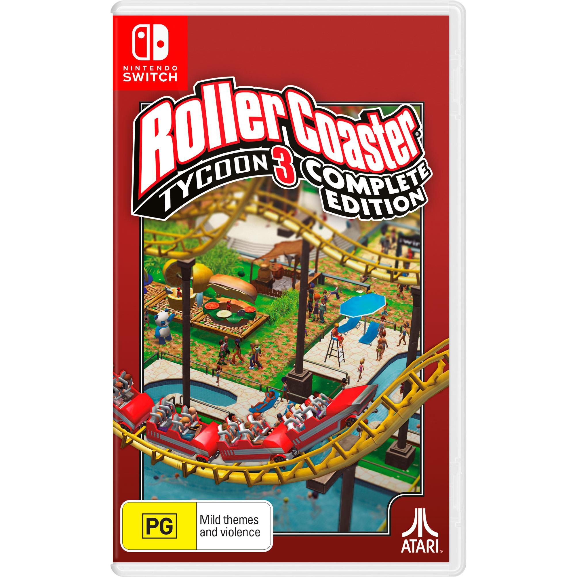 Nintendo Switch RollerCoasterTycoon3 RollerCoaster Tycoon 3: Complete Edition - JB Hi-Fi