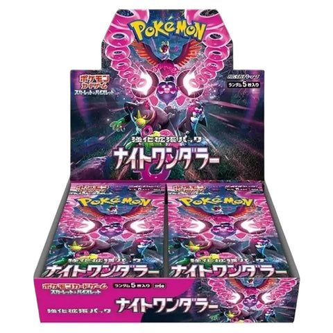 Japanese Pokemon Pokemon Night Wanderer Booster Box sv6a Japanese