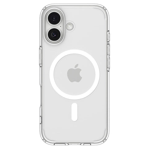 Spigen Apple iPhone 17 Ultra Hybrid (MagFit) Case (Clear Case / White Ring)